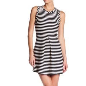 Madewell striped afternoon dress